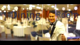 Saga Pearl II Dining  Ocean Cruise [upl. by Asiral]