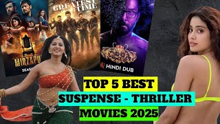 Top 5 Best South Indian Suspense Thriller Movies 2024 😱💋Best suspense Thriller Movies [upl. by Liag517]