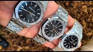 에스타임 STIME 오데마피게 로얄오크 15500  15400  15300  AUDEMARS PIGUET ROYAL OAK 15500ST 15400ST 15300ST [upl. by Thetes]