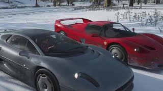 Forza Horizon 4  XJ220 F50 [upl. by Faustina969]