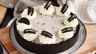 CHEESECAKE de OREO Sin Horno y Sin Gelatina  CUKit [upl. by Yslehc]