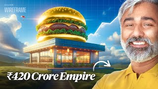 How Burger Singh Became a ₹420 Crore Food Empire  GrowthX Wireframe [upl. by Devy]