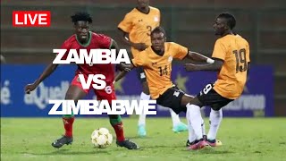 LIVE ZAMBIA VS ZIMBABWE II 4 NATIONS TOURNAMENT 2024 [upl. by Nosnirb226]