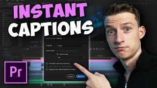 How To Create Animated Subtitles in Adobe Premiere Pro 2023 Fast amp Easy [upl. by Mathew758]