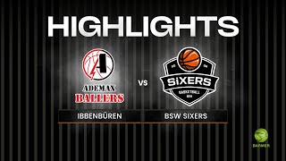 Highlights Ademax Ballers Ibbenbüren vs BSW Sixers [upl. by Ahgem]