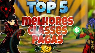 AQW TOP 5 MELHORES CLASSES PAGAS [upl. by Zulema]