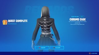 How To Get The FREE Chrome Cage Backbling Purchase Items From Curdle Scream Leader [upl. by Feenah]