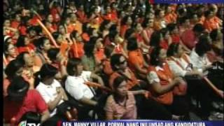 Villar NP launch bid for 2010 polls [upl. by Frey]