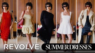 Summer Dresses of 2024 with Style Duo Chloe amp Chenelle  SUMMER DRESS EDIT  REVOLVE [upl. by Lashondra]