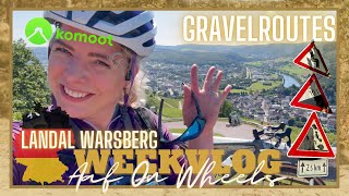 FIETS VAKANTIE GRAVELBIKEN SAARBURG DUITSLAND  KOMOOT ROUTES MTB・VLOG 148  Aaf on Wheels © [upl. by Ainig]