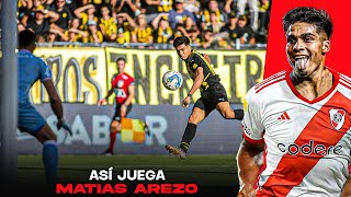 ASÍ JUEGA MATÍAS AREZO 🇺🇾  POSIBLE REFUERZO de RIVER 2024 [upl. by Winola]