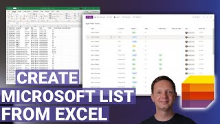 How to Import Excel Data to Microsoft Lists And Fix Import Problems [upl. by Selmore]