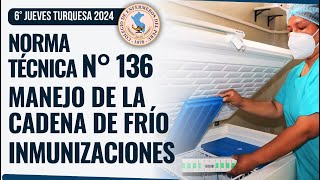 Norma Técnica N° 136 Manejo de la cadena de frío en las Inmunizaciones [upl. by Codding]