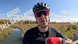 Assos Base Layers Under Jersey SWorks Vlog [upl. by Allyce]