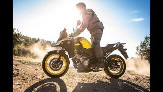 Suzuki VStrom 650 XT Review First Ride  Visordowncom [upl. by Hallam]