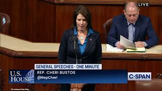 Bustos Speaks on House Floor to Thank Staff [upl. by Gabler]