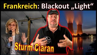 Wie die Franzosen einen Blackout verhinderten  Sturm Ciaran blackout [upl. by Elocen269]