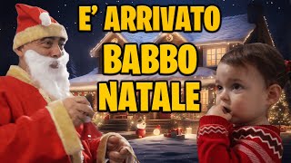 Sorpresa di Babbo Natale e unboxing regali magica mattina di Natale  Family in Wonderland [upl. by Esoj]