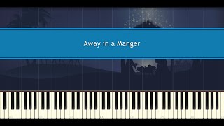 Away in a Manger Piano Tutorial [upl. by Dlareme]