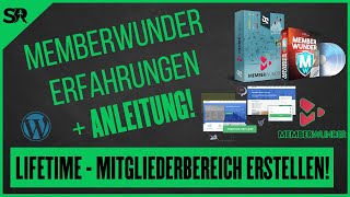 Memberwunder Erfahrungen  Anleitung 🥇 Mitgliederbereich erstellen mit Wordpressplugin Lifetime🔴 [upl. by Glennon]