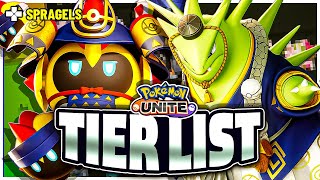 NEW Season 19 “Tyranitar Meta” Pokemon Unite Tier List [upl. by Inilahs]