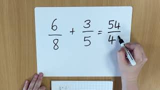 Year 6  Add fractions with different denominators [upl. by Uon405]