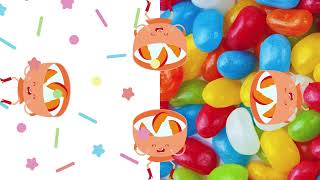 Jumping Jelly Beans 🫘🎶  Fun Nursery Rhyme for Kids [upl. by Tebzil]