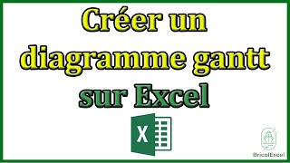 Comment créer un diagramme de gantt sur Excel [upl. by Leupold368]