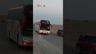 New Khan Yutong Bus and Wali Daewoo Bus departure and arrival shorts travel bus [upl. by Yc]