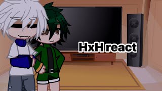 HxH react to voice over parody •read description• reaction recommended [upl. by Dazhahs474]