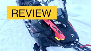 Skidoo Skandic WT 900 ACE 2022 review [upl. by Ahsekim168]