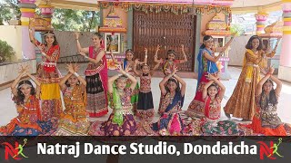 Popat Garba Performance  Natraj Dance Studio  Dondaicha  9765976521 [upl. by Elletsirhc]