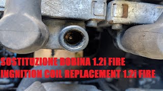 Sostituzione bobina di accensione su Fiat Panda 169 MK2 12 8v [upl. by Robbins]