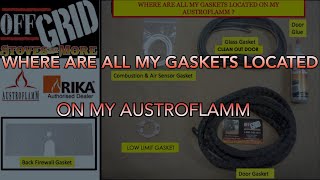 WHERE ARE ALL MY GASKETS LOCATED ON MY AUSTROFLAMM PELLET STOVE [upl. by Enywtna]