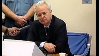 Excerpt from the Initial Appearance of Slobodan Milošević on 3 July 2001 [upl. by Ailenroc]