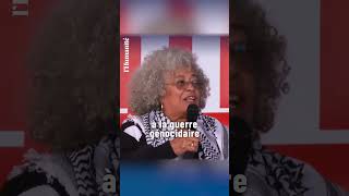 quotFREE PALESTINEquot  Angela Davis est à la Fête de lHumanité [upl. by Saville745]