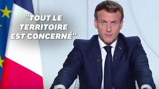 Reconfinement le discours dEmmanuel Macron du 28 octobre 2020 [upl. by Bronnie]