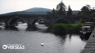 View From The Arched Bridge in Graiguenamanagh Ireland [upl. by Nagle]