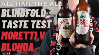 BLINDFOLD TASTE TEST  Moretti v Blonda [upl. by Abehsile]