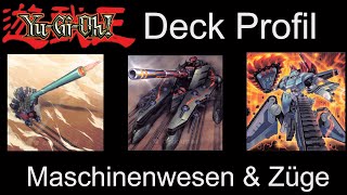 Maschinenwesen amp Züge Deck Profil  YuGiOh Master Duel [upl. by Bucella]