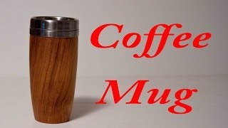 Wood Turning Coffee Mug [upl. by Anialeh671]