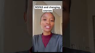 NSFAS and changing courses  Can I change courses if I am funded by NSFAS [upl. by Ardnuaed]