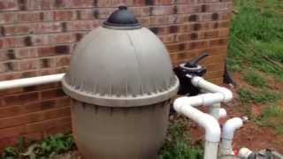 How to change sand in a pool filter part 2 [upl. by Eanore]