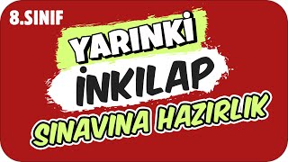 YARINKİ İNKILAP SINAVINDA ÇIKAR ✍🏻 8 SINIF [upl. by Hobbs100]