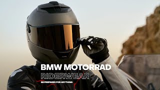 BMW Motorrad Riderwear  Be Prepared For Anything [upl. by Gale]