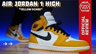 Air Jordan 1 Yellow Ochre [upl. by Adali]