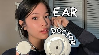 ASMR Healing Hurt Ears👂Gentle Ear Care amp Examination 🔍 Doctor Roleplay [upl. by Enenaej]