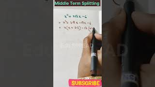 30 Middle Term Splitting Method  Class 10th [upl. by Aizatsana694]