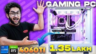 All White Themed Gaming PC Build  i7 12700KF RTX 4060Ti Ft kryptronixgaming [upl. by Manheim]