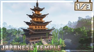 How to Build a Japanese Temple in Minecraft  Tutorial 13 [upl. by Dlareme807]